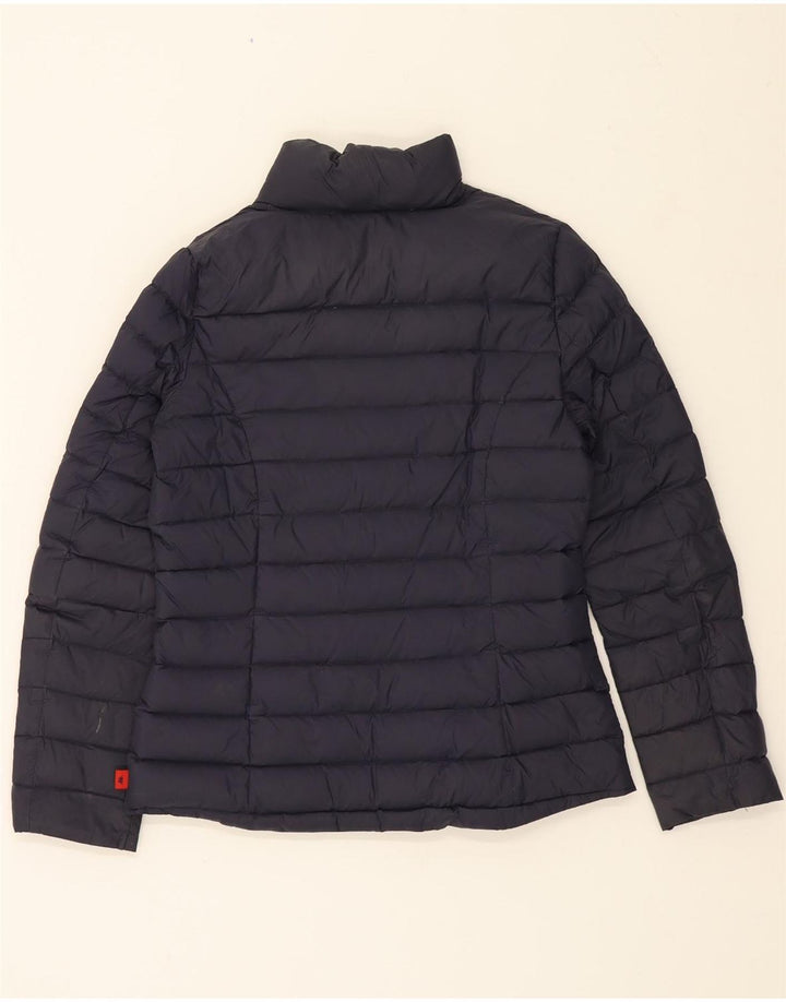 KAPPA Womens Padded Jacket UK 10 Small Navy Blue Polyester Vintage Kappa and Second-Hand Kappa from Messina Hembry 