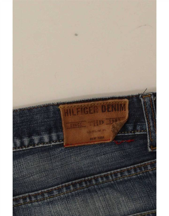 Męskie jeansy Bootcut Tommy Hilfiger W34 L31 niebieskie