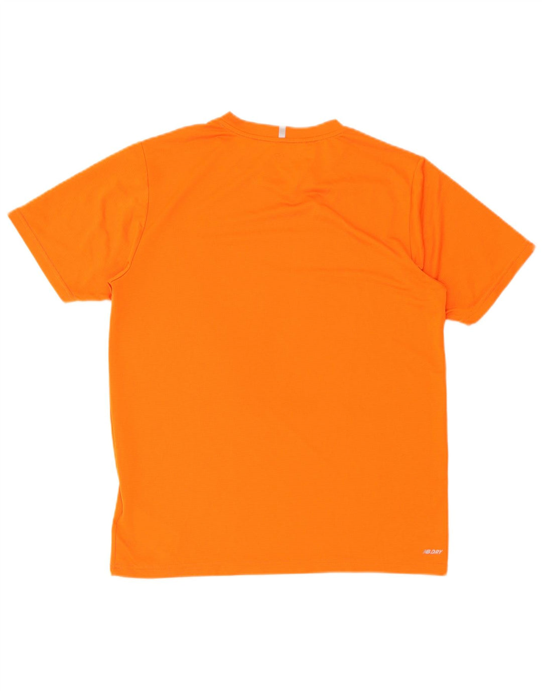 Koszulka męska New Balance Top, średni pomarańczowy poliester