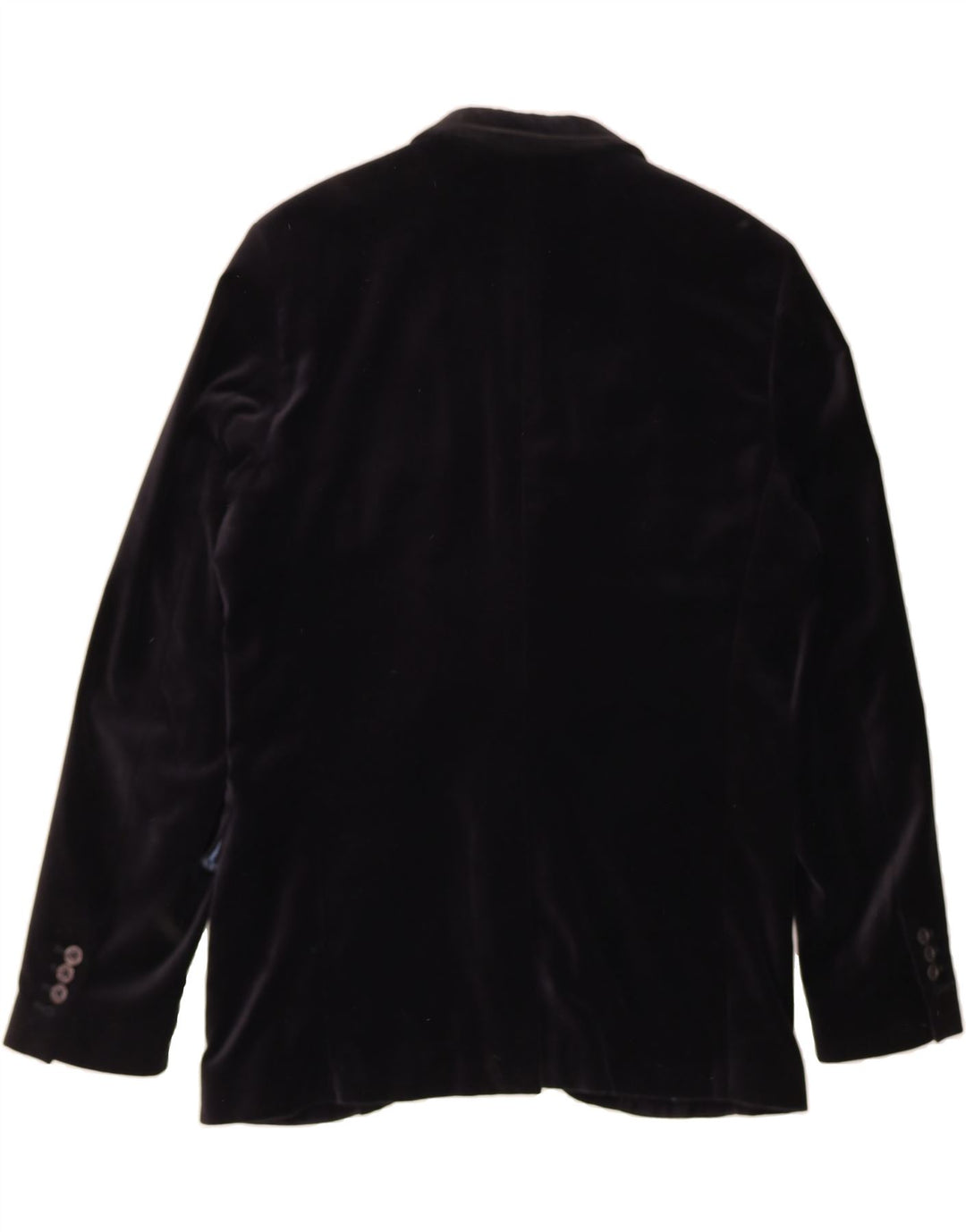 SCOTCH & SODA Męska aksamitna marynarka zapinana na 2 guziki IT 52 XL, czarna, bawełniana