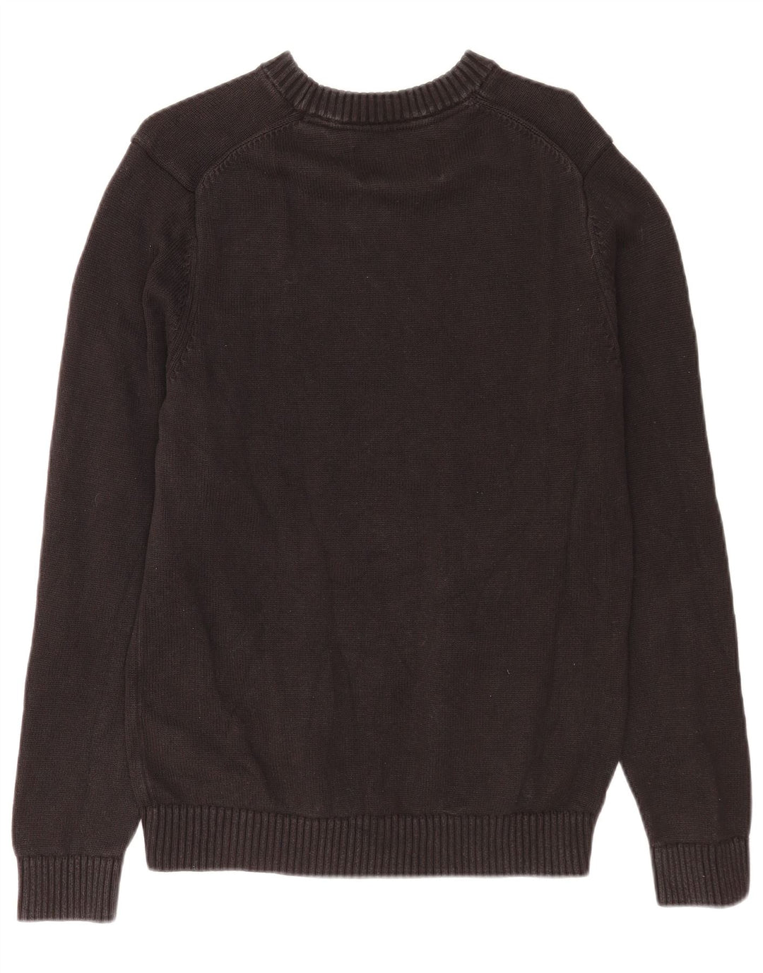 Męski sweter z okrągłym dekoltem Calvin Klein Jeans, średni czarny klasyczny