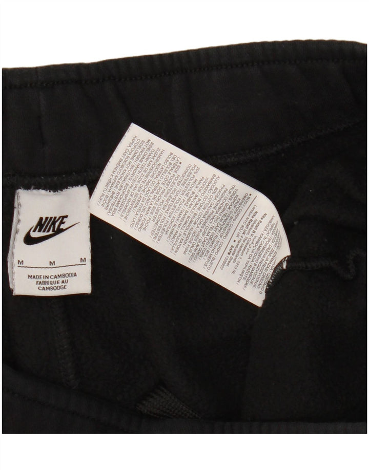 Męskie spodnie dresowe NIKE Graphic Cargo Joggery, średnia czarna bawełna