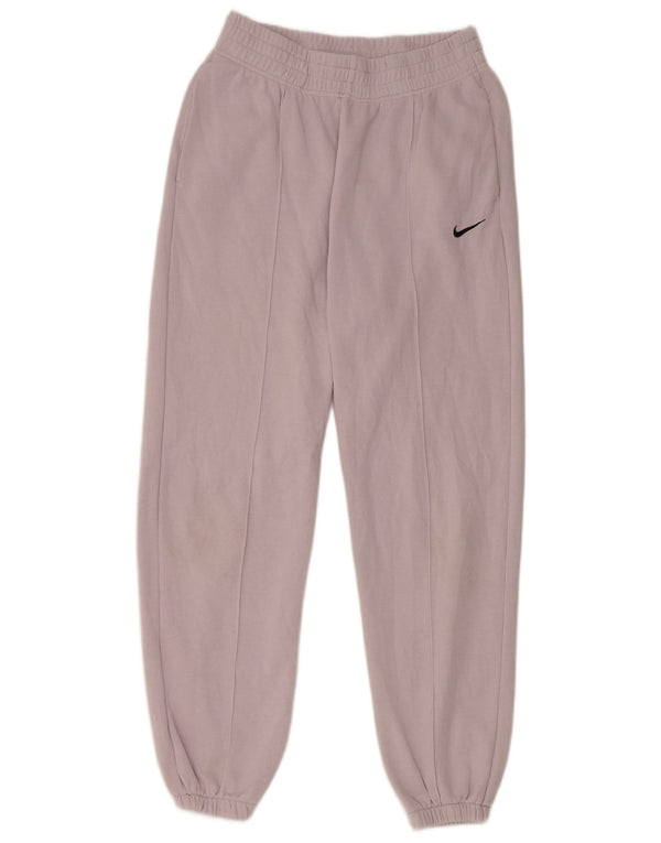 Damskie spodnie dresowe Nike Joggers UK 10 Małe fioletowe bawełniane