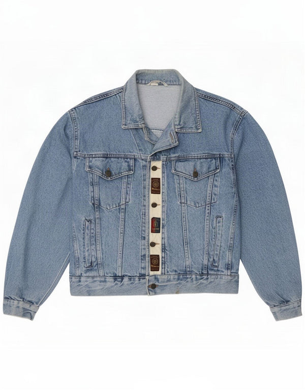 Wampum Męska kurtka dżinsowa UK 40 Large Blue