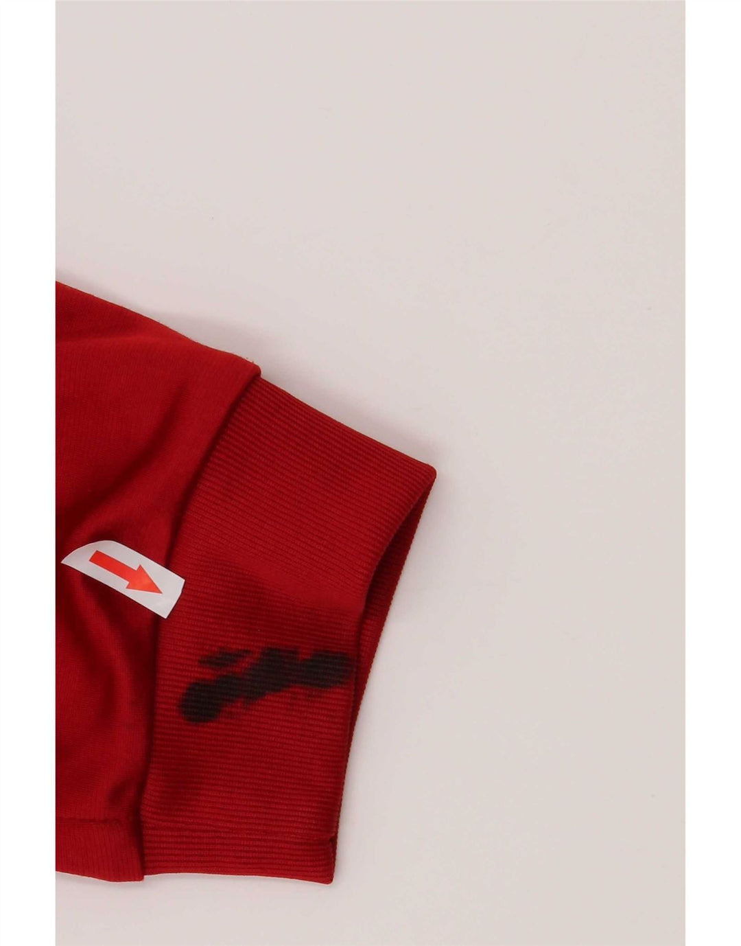 Adidas Męska bluza dresowa, duża, czerwona, poliestrowa