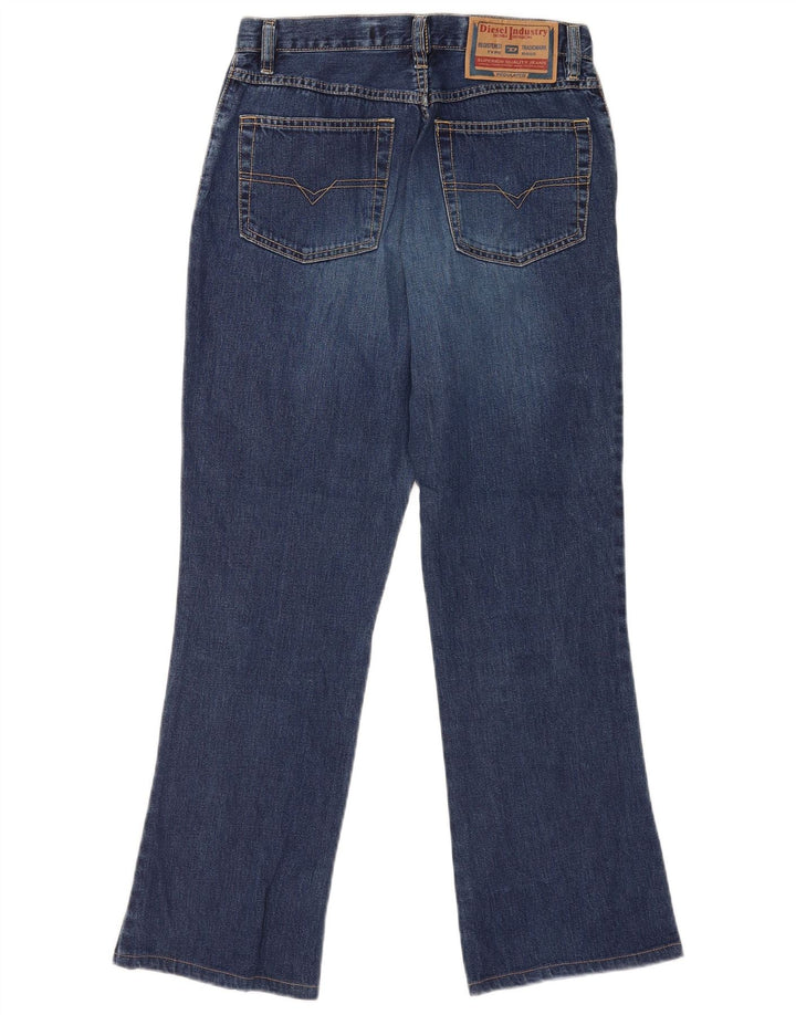 Męskie dżinsy Bootcut Diesel W31 L28 Niebieskie bawełniane