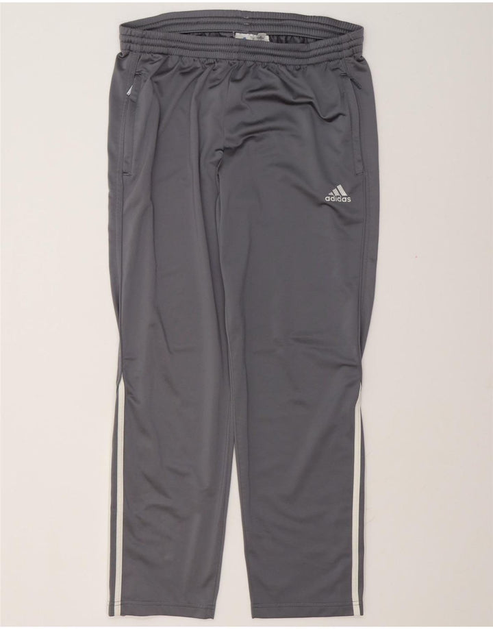Męskie spodnie dresowe Adidas Joggers UK 38/40 Średni szary poliester