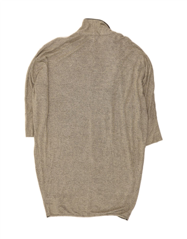 MOSSIMO Womens Oversized Longline Cardigan Sweater UK 14 Medium Grey Vintage Mossimo and Second-Hand Mossimo from Messina Hembry 