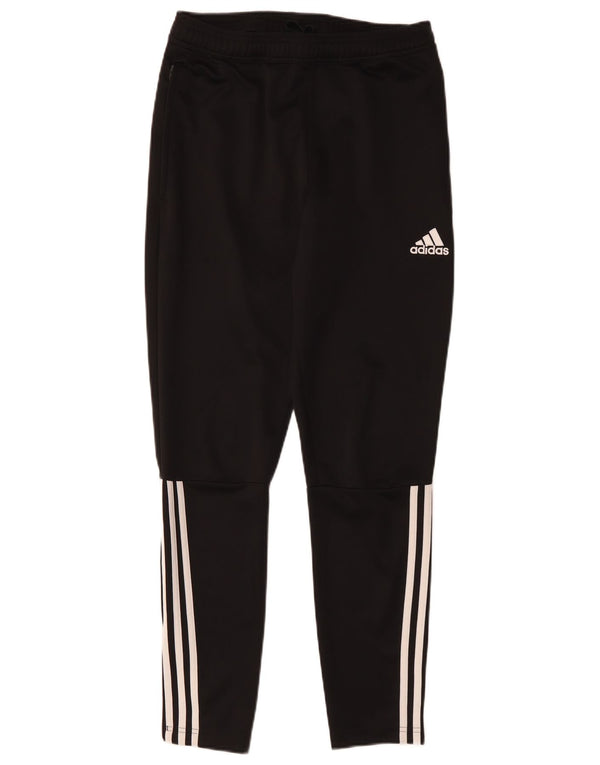 Męskie spodnie dresowe ADIDAS Climacool, małe, czarne, poliestrowe