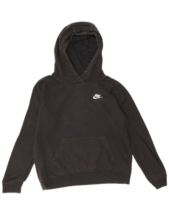 Męski sweter z kapturem Nike, mały, czarny, bawełniany