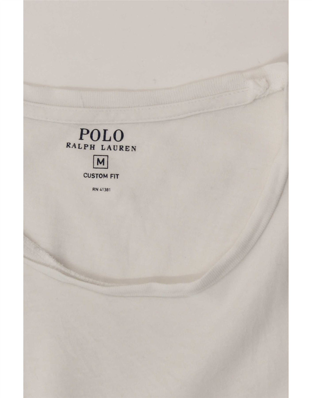Koszulka męska Polo Ralph Lauren o dopasowanym kroju, średnia biel