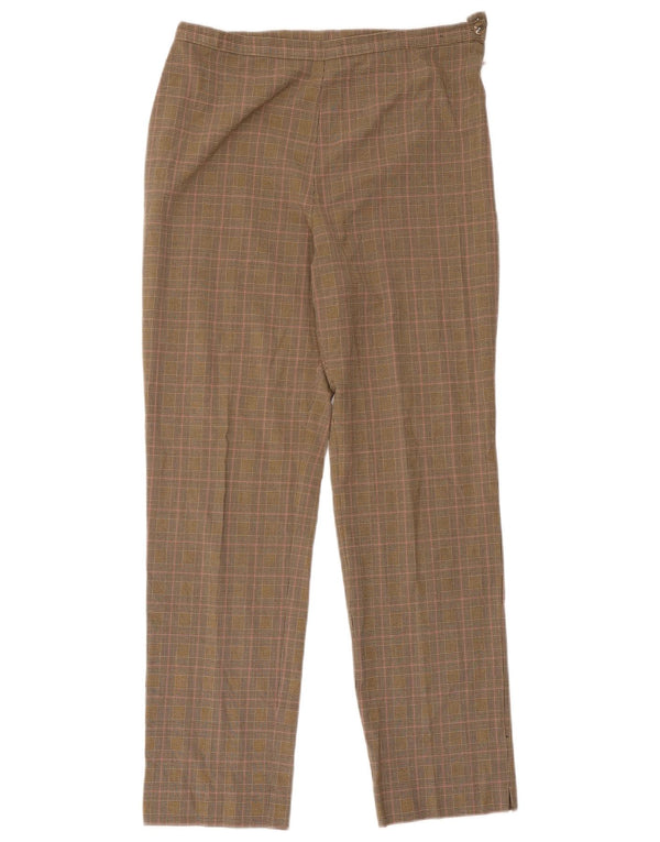 Marks & Spencer Damskie spodnie codzienne UK 14 duże W34 L29 brązowe