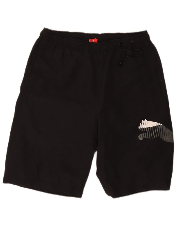 Męskie spodenki sportowe Puma Graphic, małe, czarne