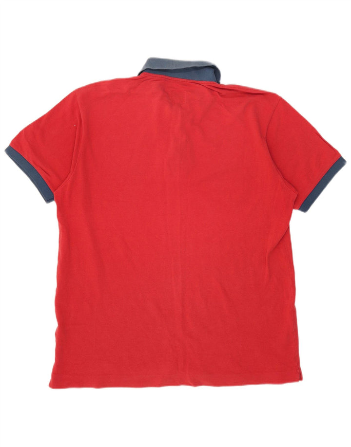 Męska koszulka polo Benetton XL w kolorze czerwonym