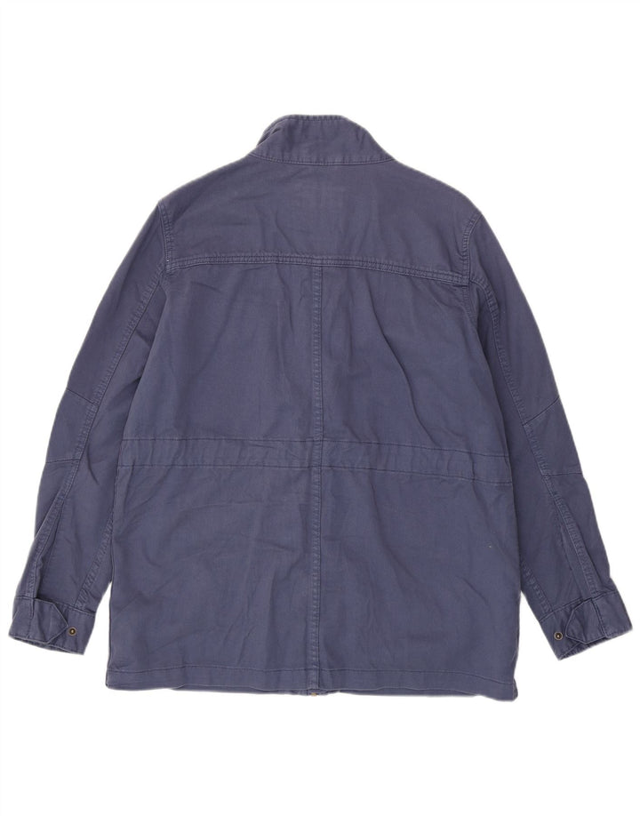Marks & Spencer Damska kurtka oversize UK 10, mała, granatowa
