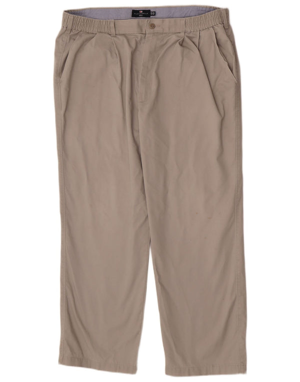 Męskie spodnie Chino Marks & Spencer Blue Harbor Straight W40 L29 Beżowe