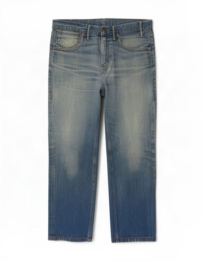 Męskie proste dżinsy Levi's W32 L27 Niebieskie