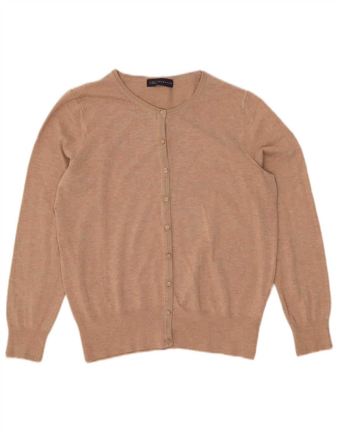 Sweter damski Marks & Spencer UK 12, średni beż, wiskoza