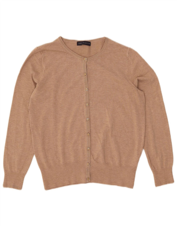 Sweter damski Marks & Spencer UK 12, średni beż, wiskoza