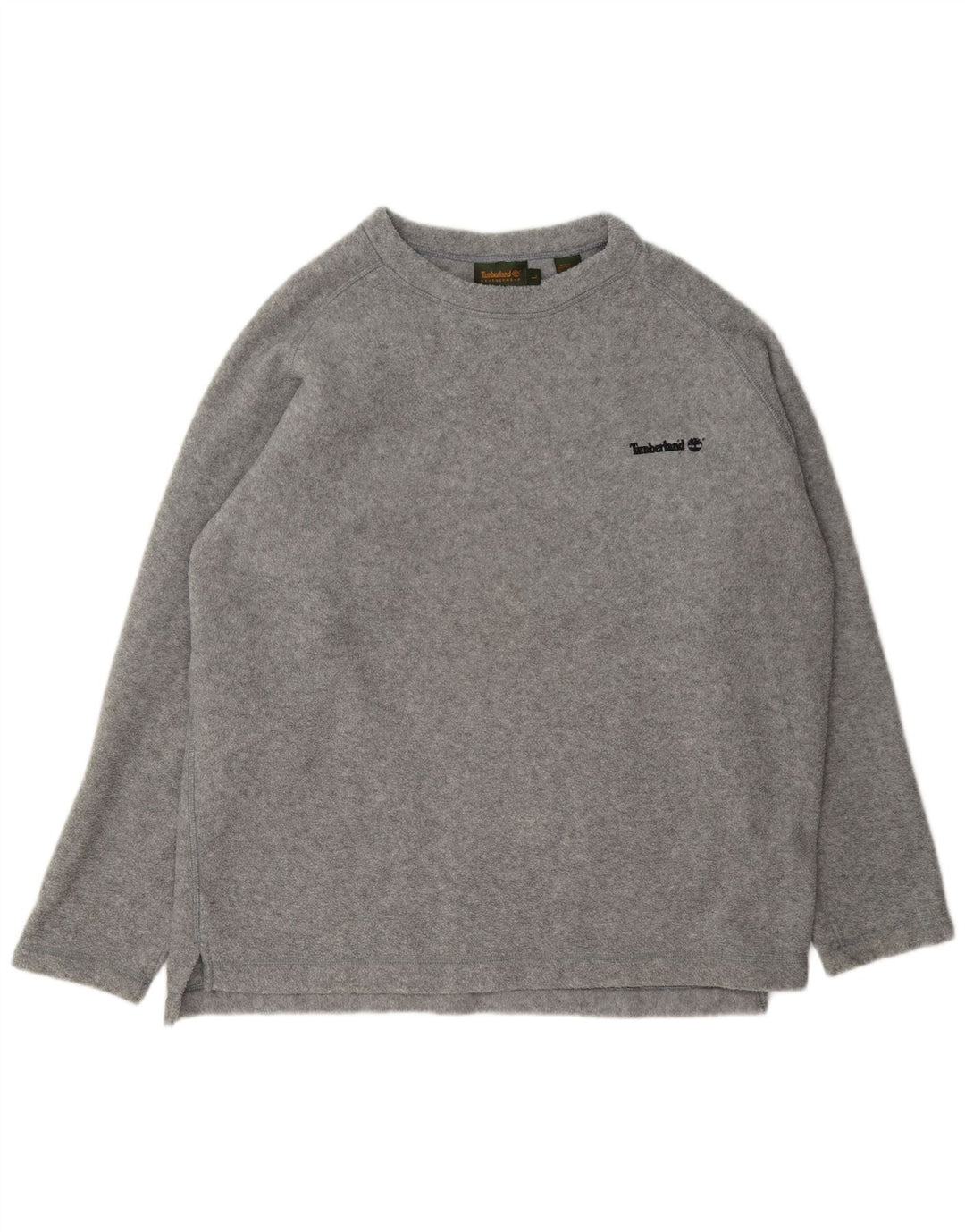 Męski sweter polarowy Timberland, duży, szary, nakrapiany poliester