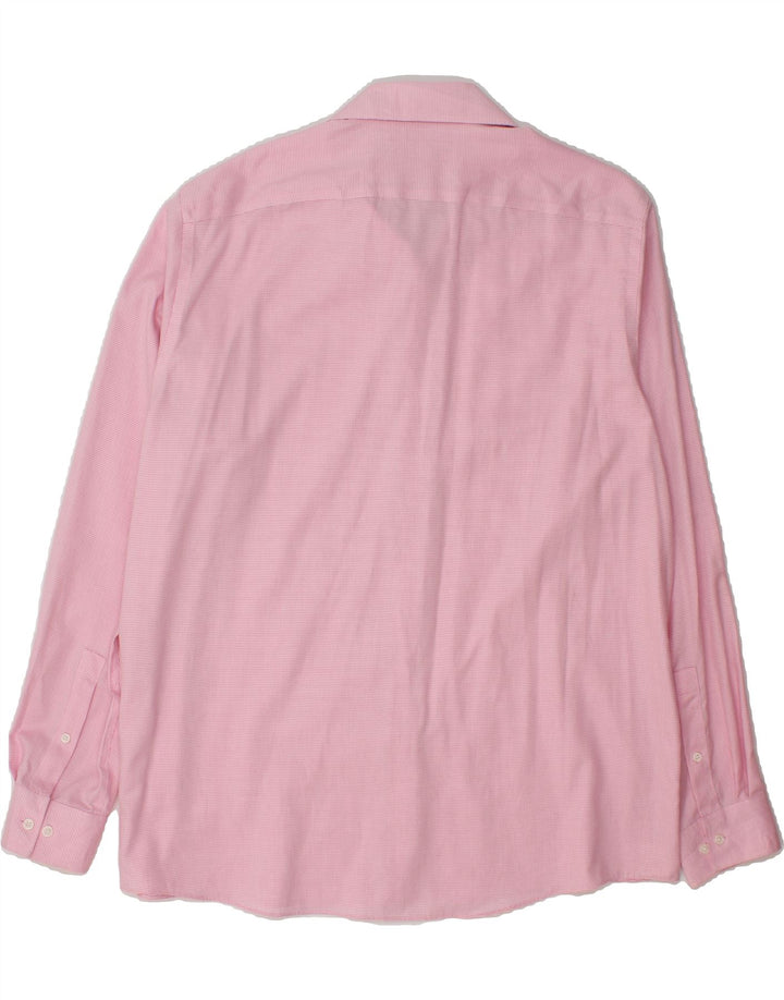 MICHAEL KORS Mens Regular Fit Shirt Size 17 1/2 XL Pink Spotted Vintage Michael Kors and Second-Hand Michael Kors from Messina Hembry 