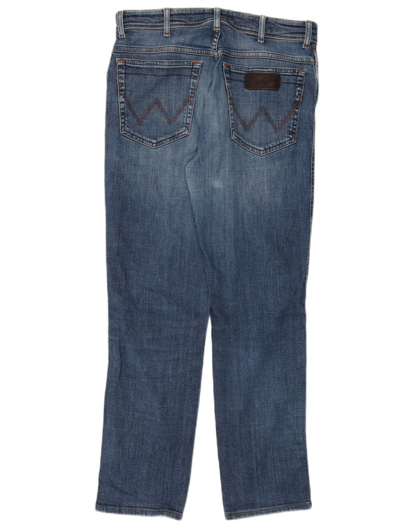 Męskie jeansy WRANGLER Texas Straight W32 L30 Niebieskie, bawełniane