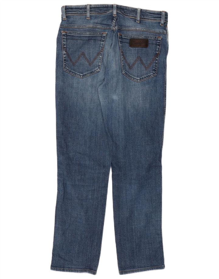 Męskie jeansy WRANGLER Texas Straight W32 L30 Niebieskie, bawełniane