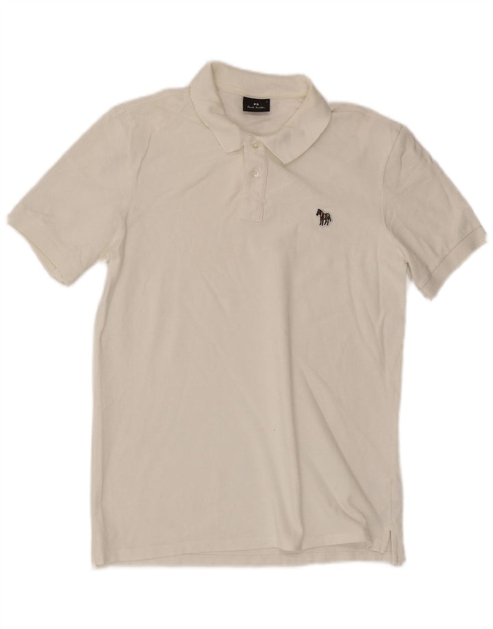 Męska koszulka polo Paul Smith, mała, biała, bawełniana