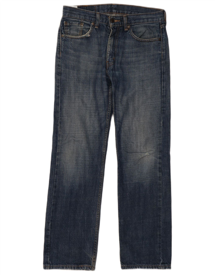 Damskie proste dżinsy Levi's W30 L30 Granatowa bawełna
