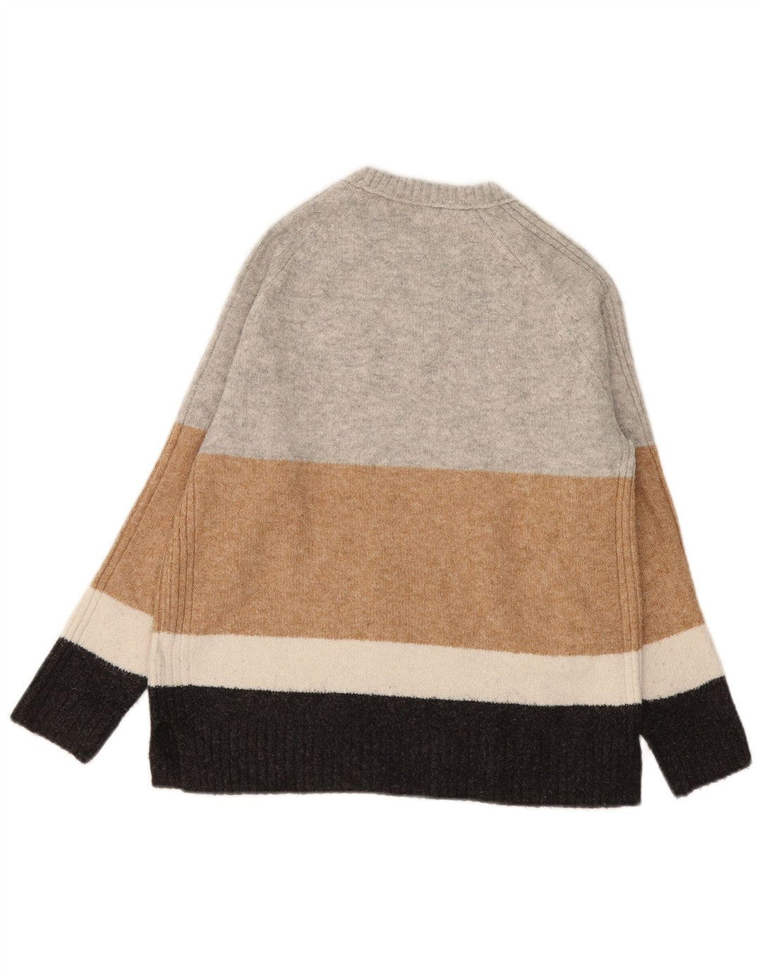 Sweter damski Marks & Spencer z okrągłym dekoltem, UK 14, średni szary