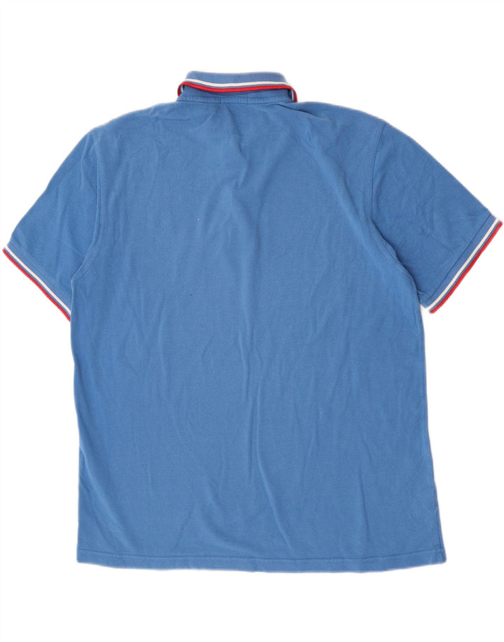 Męska koszulka polo Fred Perry XL, bawełniana w niebieskie paski