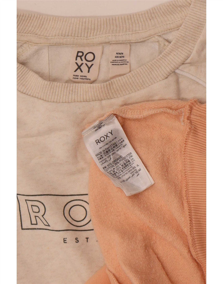 Damska bluza dresowa Roxy UK 14 Średnia, wielobarwna, z blokami kolorów