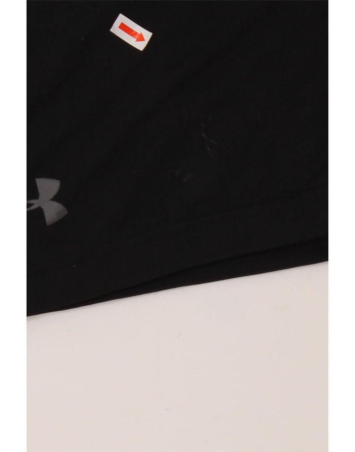 Męskie spodenki sportowe UNDER ARMOUR Heat Gear XL, czarne, poliestrowe