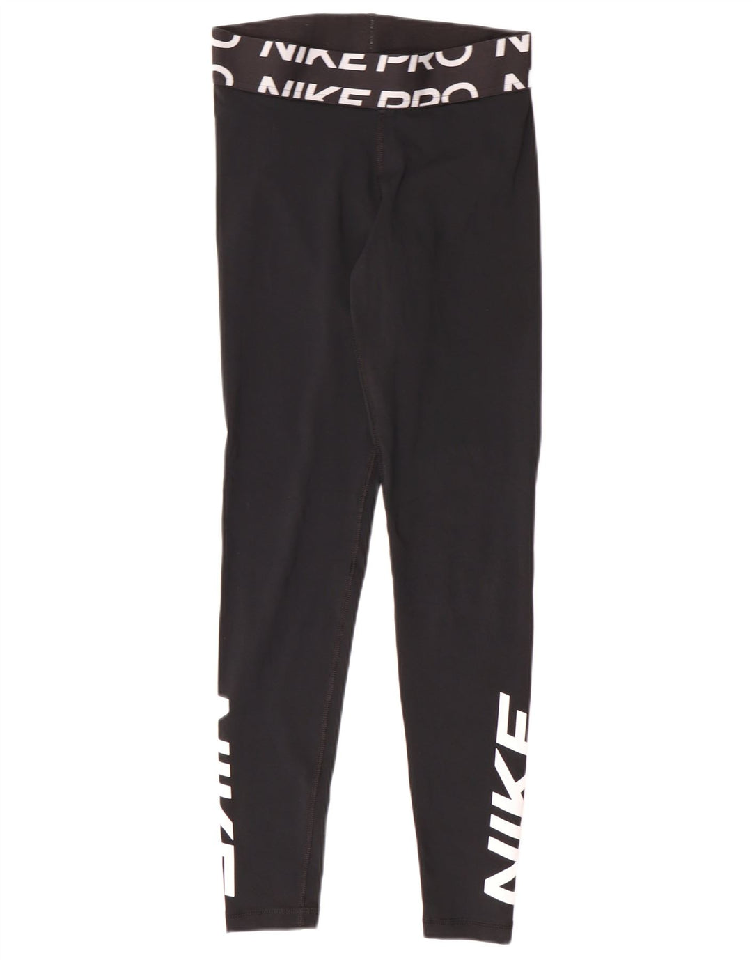 Damskie legginsy Nike Dri Fit Graphic UK 10, małe, czarne, poliestrowe, sportowe