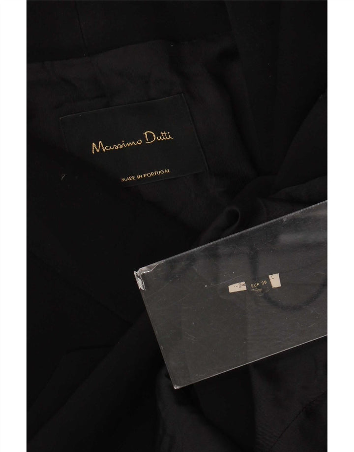 Dwurzędowy płaszcz damski Massimo Dutti EU 38, mały, granatowy