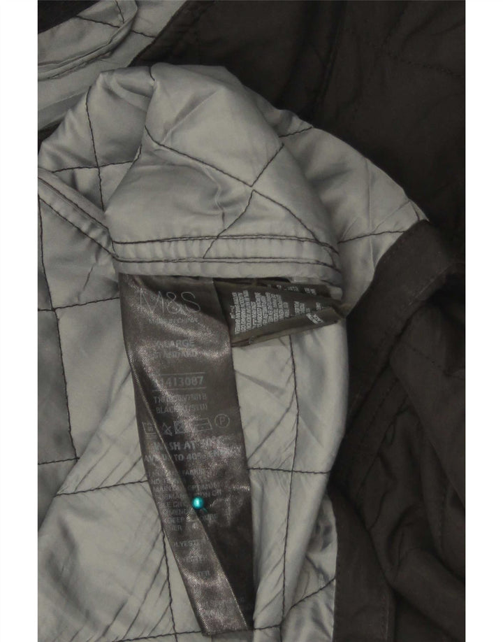 Męska pikowana kurtka Marks & Spencer Blue Harbor UK 42 XL, czarny poliester