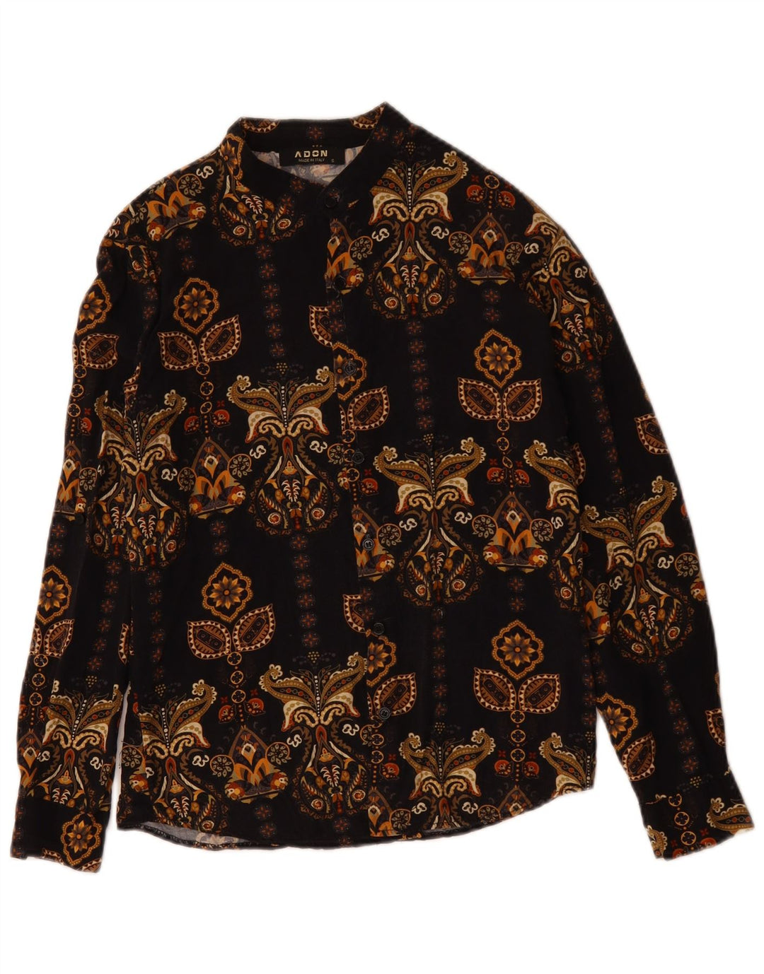 Koszula męska ADON mała czarna paisley