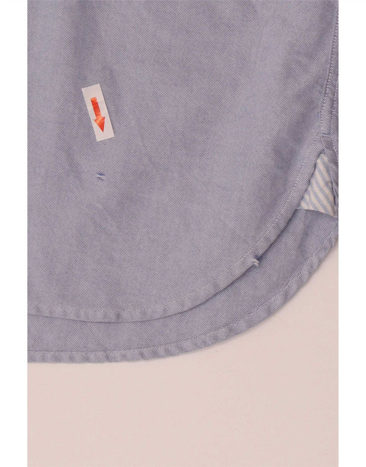 Męska koszula o regularnym kroju Tommy Hilfiger, duża, niebieska, bawełniana