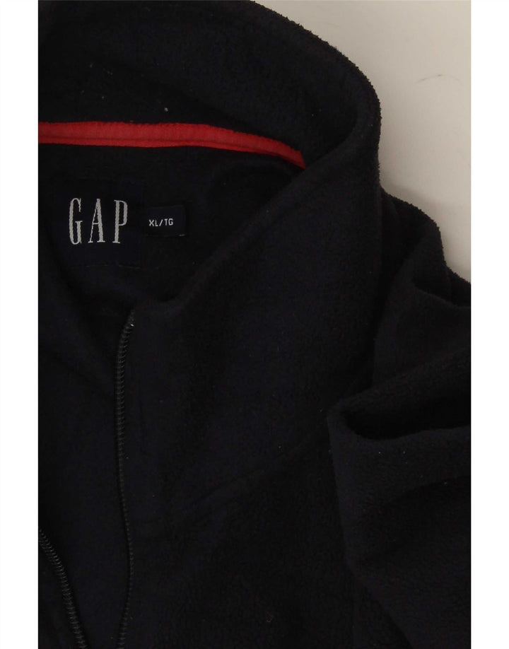 Męski sweter polarowy Gap XL, zapinany na zamek, granatowy