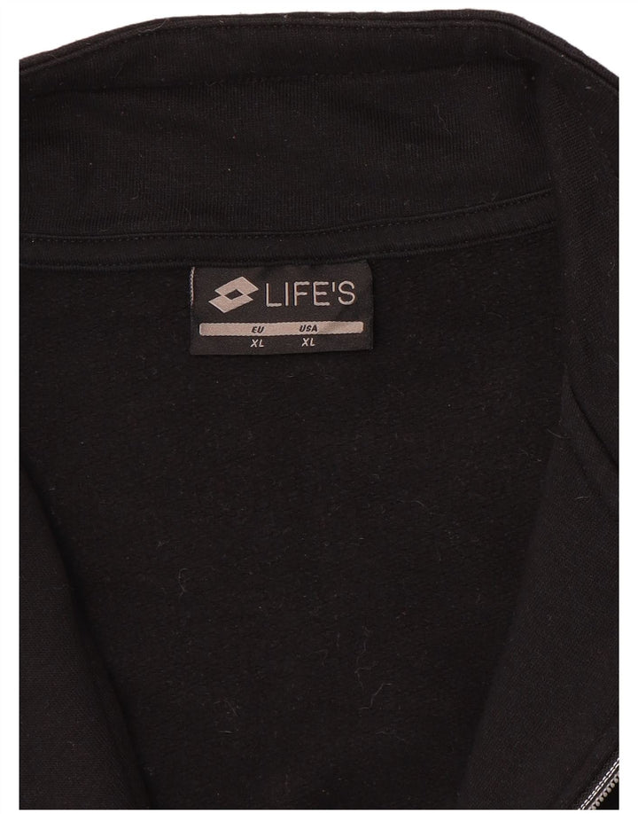 Damska kurtka dresowa LOTTO UK 18 XL czarna