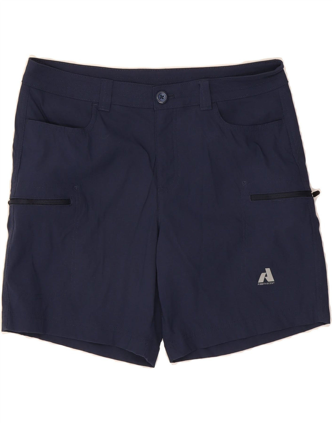 EDDIE BAUER Womens Cargo Shorts US 12 Large W32 Navy Blue Nylon Vintage Eddie Bauer and Second-Hand Eddie Bauer from Messina Hembry 