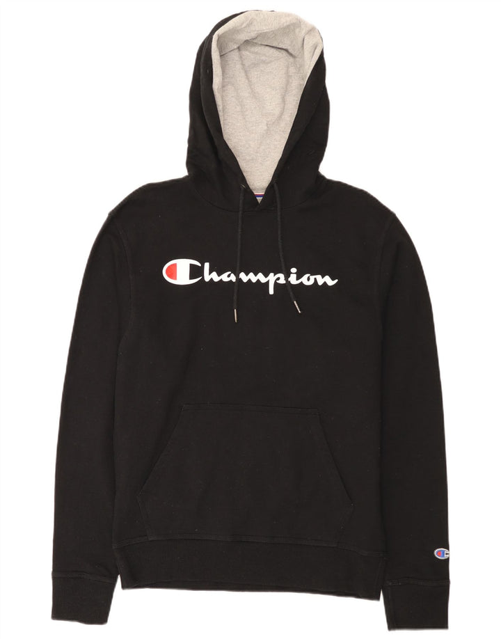Męski sweter z kapturem Champion Graphic, mały, czarny