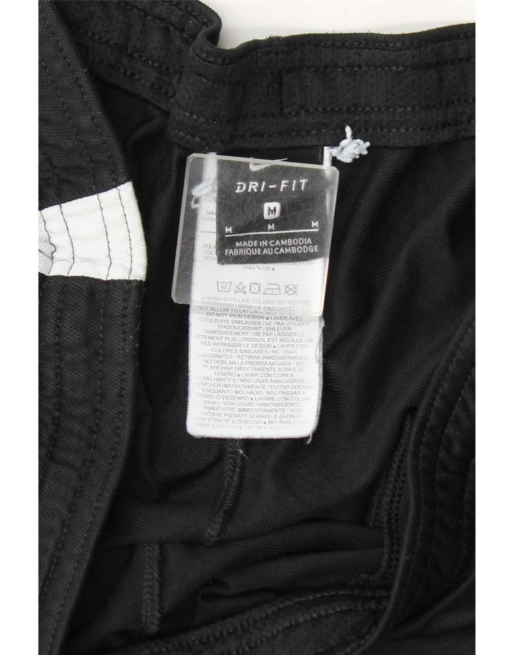 Męskie spodnie dresowe Nike Dri Fit, poliester w kolorze średniej czarnej kolorystyki