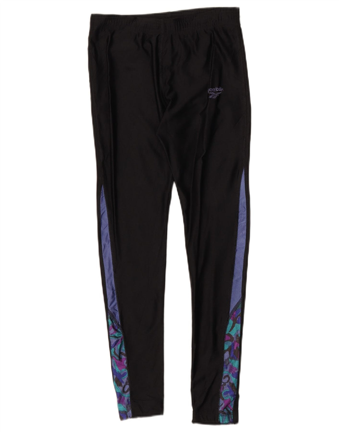 Damskie legginsy Reebok UK 12, poliester w kolorze średniej czerni