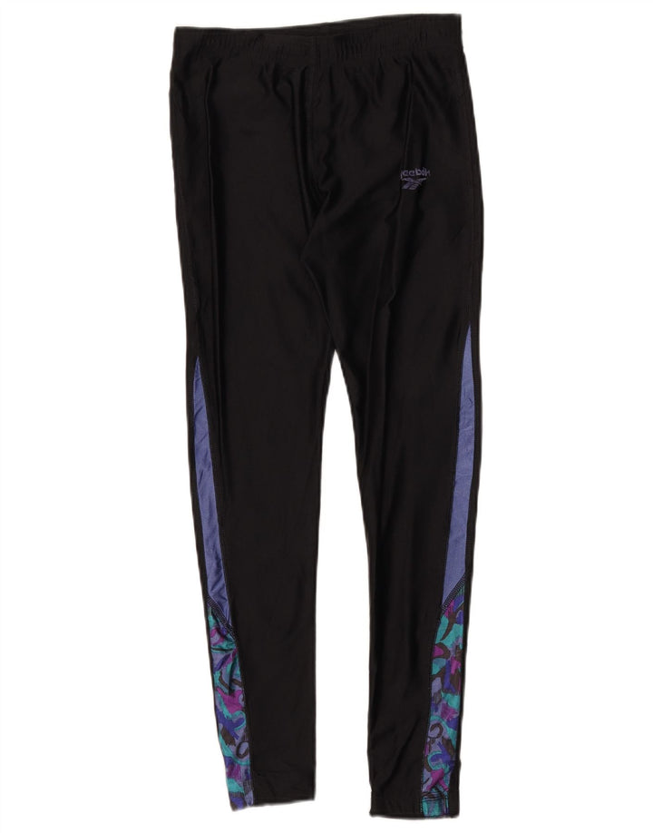 Damskie legginsy Reebok UK 12, poliester w kolorze średniej czerni
