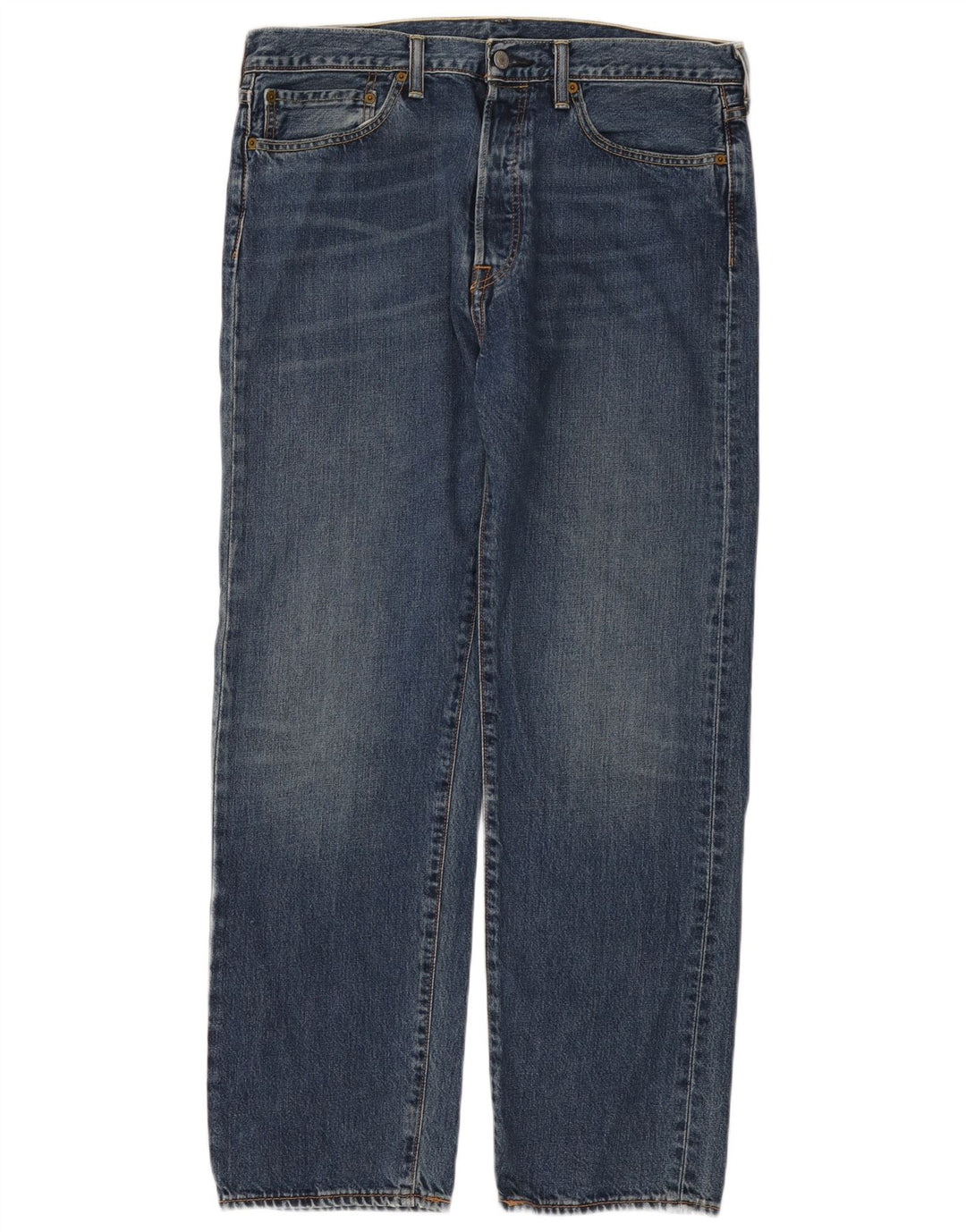 Męskie jeansy Levi's 562 Straight W34 L32 Niebieskie bawełniane