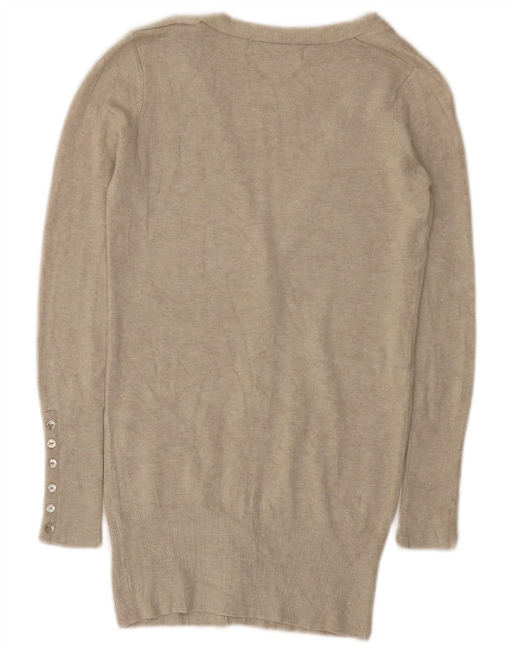 Sweter damski Zara Cardigan UK 8 Small Beige Rayon