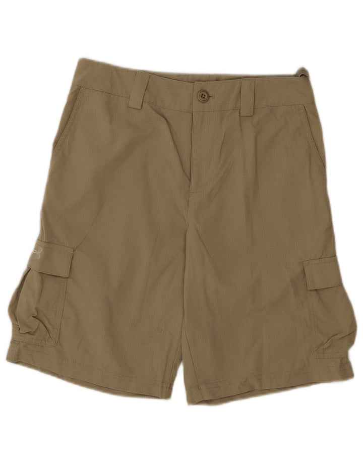 Chłopięce spodenki cargo UNDER ARMOUR 11-12 lat, duże W28 beżowe