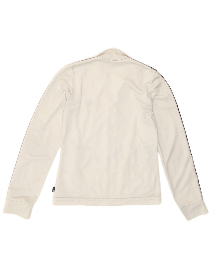 Damska kurtka dresowa Adidas UK 10, mała, szary poliester