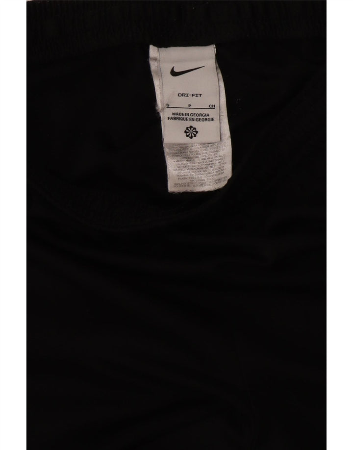 Męskie spodnie dresowe Nike, małe, czarne, poliestrowe